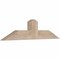 Ekena Millwork Portland Smooth Timber Gable Bracket, Douglas Fir, 48"W x 12"H x 3 1/2"D x 5 1/2"F, 6/12 Pitch GBW048X12X0406POR00SDF - alternate 5
